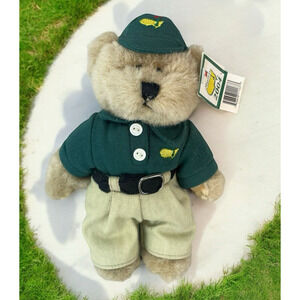 2004 Masters Golf Bear Plush Phil Mickelson Wins Commemorative Augusta National